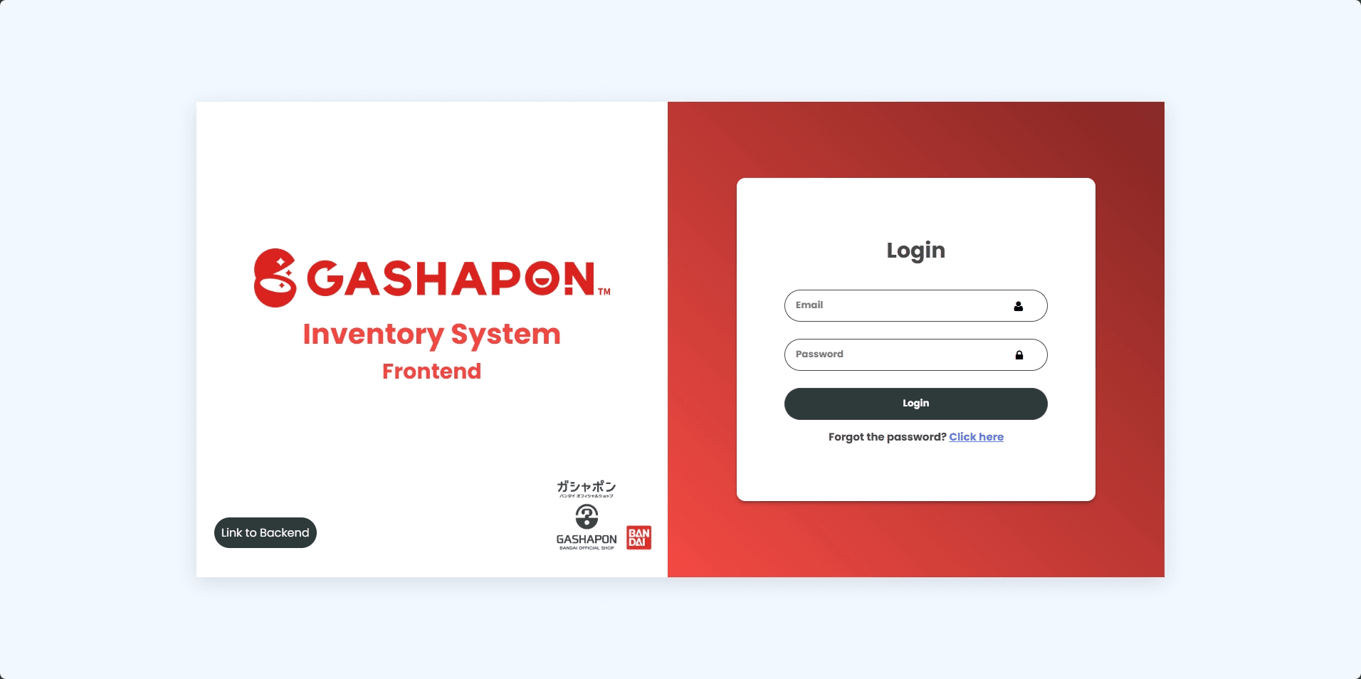 Gashapon Inventory System